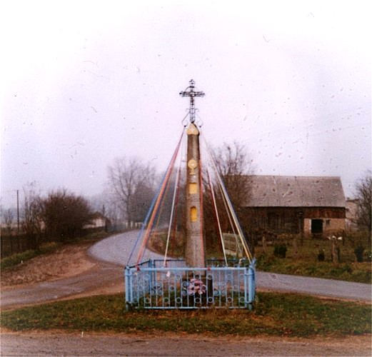 Kapliczka Lipowiec Kościelny 1914r.