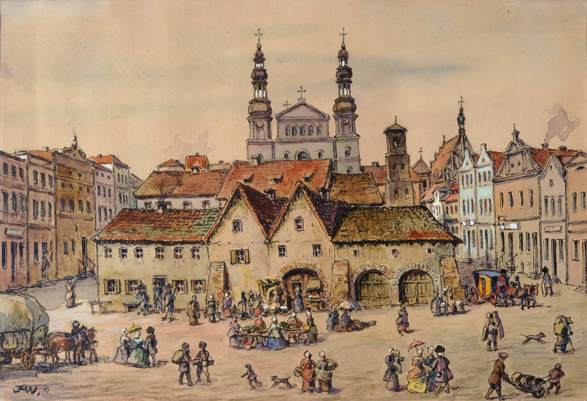 dawny ratusz na starym rynku w bydgoszczy