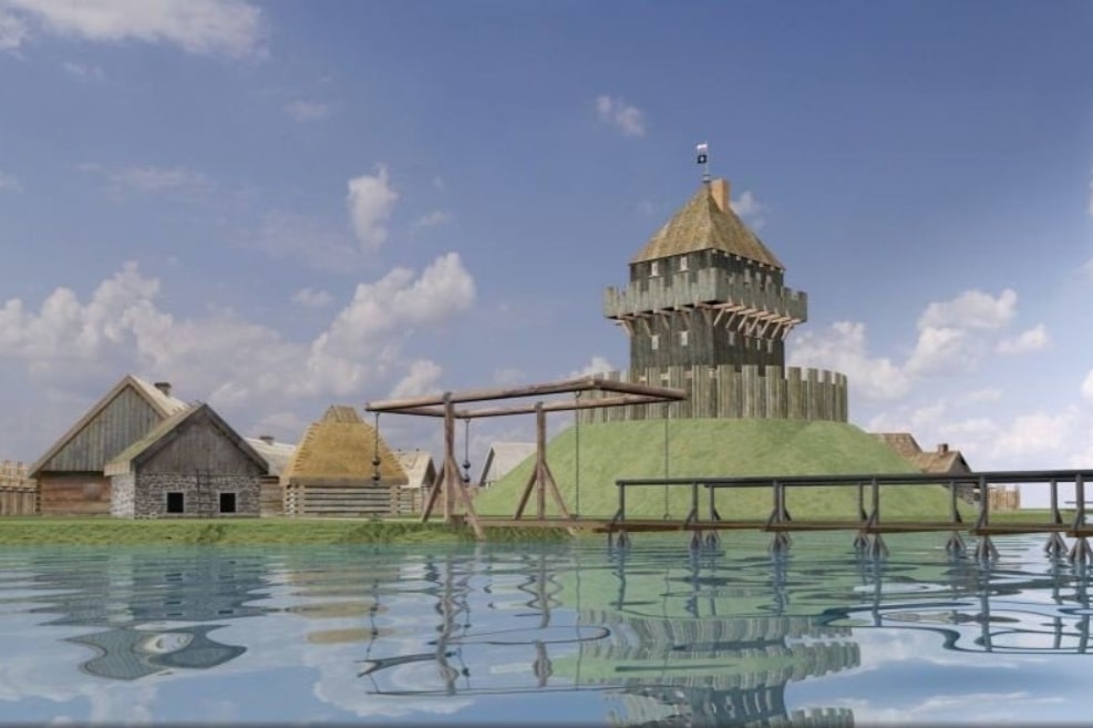 wizualizacja grodu bydgoskiego